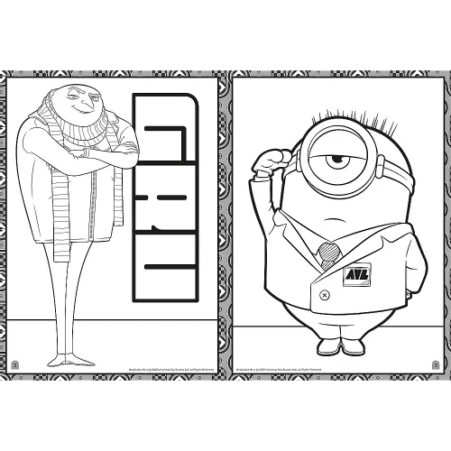 Minionki. Kolorowanka na Arena.pl