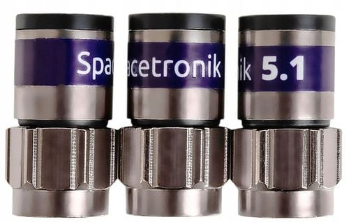 10x Wtyk Samokompresyjne Złącze F Samozaciskowy RG6 5.1 Self na Arena.pl