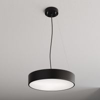 lampa sufitowa wisząca zwis zw cleo 400 czarny z czujnikiem ruchu