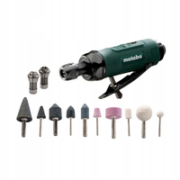 METABO Pneumatyczna szlifierka prosta DG 25 set 604116500 osprzęt walizka