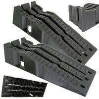 szerokie najazdy samochodowe rampy 2 szt. wytrzymałość 8t wysokość 220mm