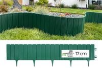 Ekopalisada Palisada ogrodowa 100 cm, wys. 17 cm Zielona