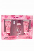 Dorall Collection - zestaw upominkowy Pink Hearts w pudełku damski 4el.