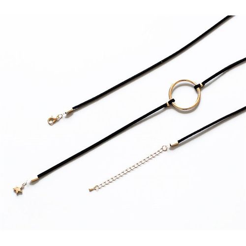 Naszyjnik Choker Kółeczko I Gwiazdka N465 na Arena.pl