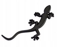 Emblemat jaszczurka ozdoba auto naklejka metalowa 3D do Przyklejenia \motor