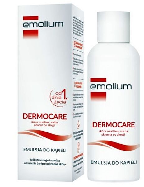 Emolium Dermocare 400 ml emulsja do kąpieli zdjęcie 2