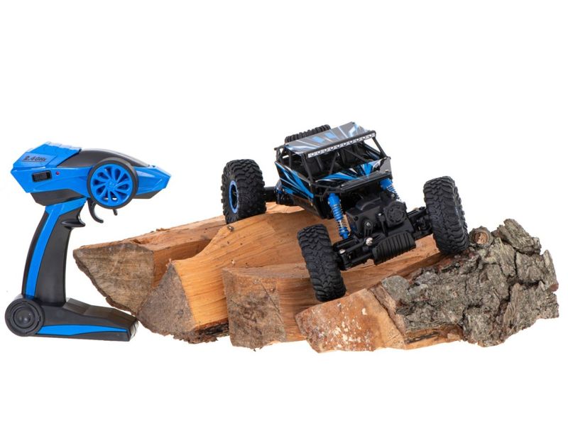 Samochód RC Rock Crawler HB 2,4GHz 1:18 niebieski zdjęcie 16