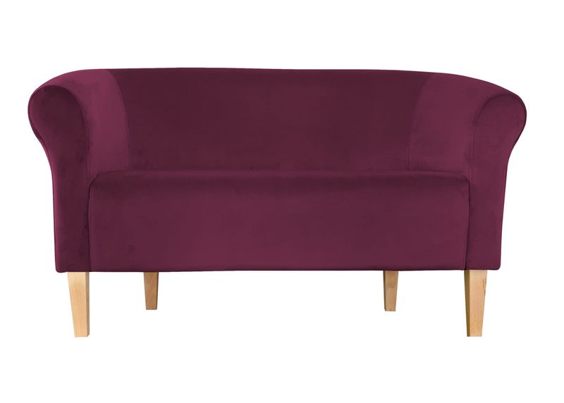 Sofa Milo MG02 śliwka nogi 20 buk zdjęcie 1