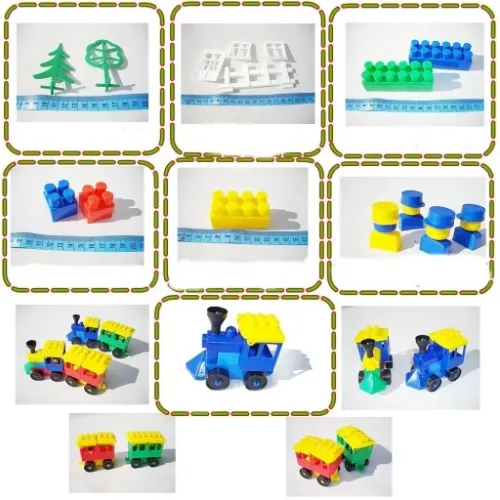 KLOCKI KONSTRUKCYJNE 500 w POJEMNIKU POLSKIE na Arena.pl