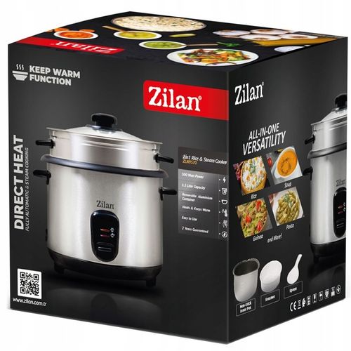 RYŻOWAR GARNEK DO RYŻU PAROWAR DO RYŻU WARZYW 2W1 3,2L 500W na Arena.pl