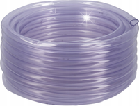 WĄŻ TECHNICZNY 18mm PVC 25m JEDNOWARSTWOWY NIEZBROJONY PRZEZROCZYSTY VOREL