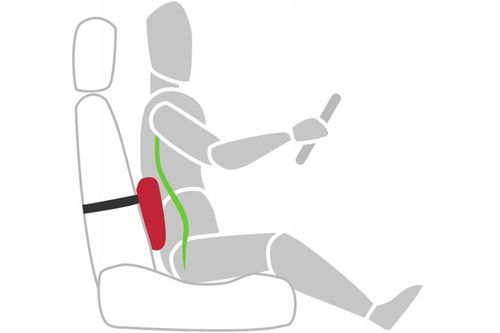 PODUSZKA LĘDŹWIOWA POD PLECY DO SAMOCHODU MEMORY na Arena.pl