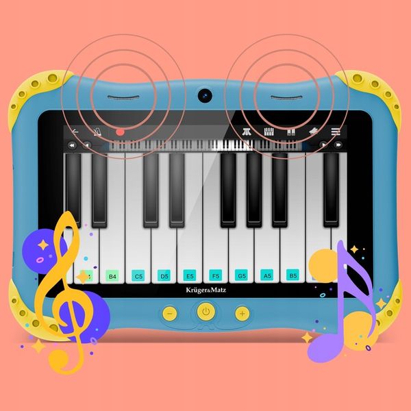 Tablet dla dzieci edukacyjny Kruger&Matz 7" FUN 708 3/32GB WiFi Android 13 zdjęcie 5