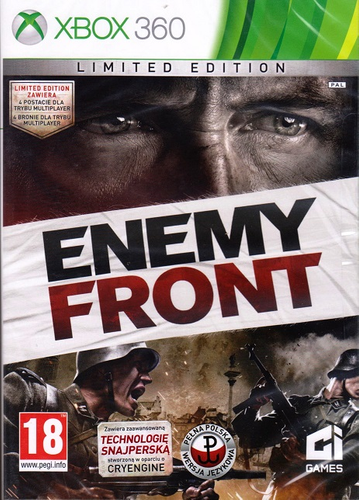 ENEMY FRONT LIMITED EDITION - PL XBOX 360 na Arena.pl