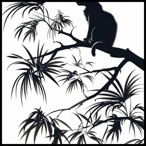 Plakat 70x70cm Na Gałęzi na Arena.pl