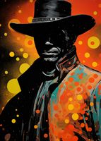 Plakat 25x35cm Kowboj Kosmosu