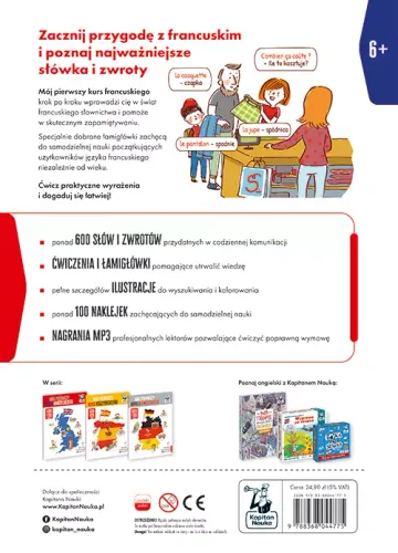 Mój Pierwszy Kurs Francuskiego. 600 Słów I Zwrotów na Arena.pl