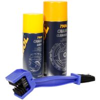 ZESTAW DO KONSERWACJI CZYSZCZENIA ŁAŃCUCHA Mannol