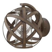 Kinkiet zewnętrzny vintage HK-CARSON1 Hinkley ball kula brązowy