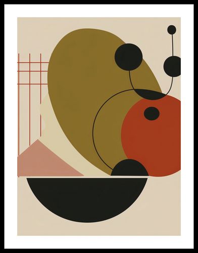 Plakat 75x100cm Geometryczny Balans na Arena.pl