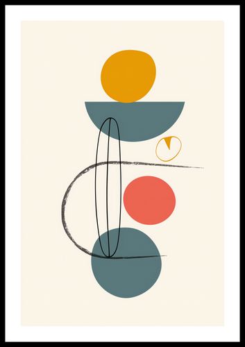 Plakat 40x60cm Równe Kompozycje na Arena.pl