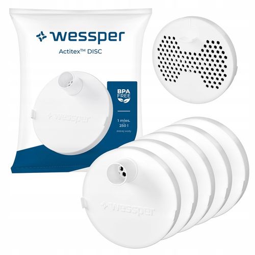 5x Filtr wody Wessper Actitex Disc do butelek Wessper Activemax Triline 1l na Arena.pl