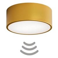 Plafoniera na czujnik ruchu Cleo 1307623600097 Temar metalowa złota