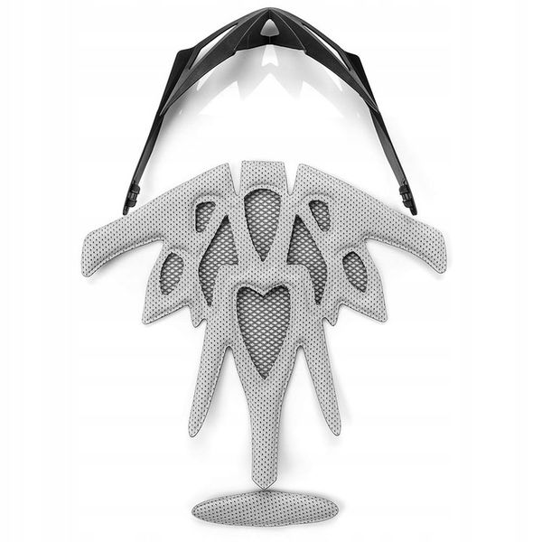 KASK ROWEROWY REGULOWANY METEOR GRUVER L 58-61cm siatka otwory wentylacyjne zdjęcie 4