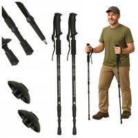 2szt KIJE NORDIC WALKING TREKKINGOWE KIJKI DO CHODZENIA TREKKINGU
