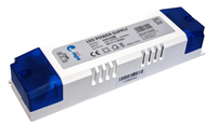 ADM10024: zasilacz CV 24V/100W plastic ze złączem śrbubowym z zaślepką