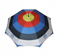 Parasol parasolka łucznicza z wizerunkiem tarczy