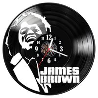 Zegar ścienny z płyty winylowej James Brown 1186.14