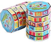 Kostka Edukacyjna Walec Matematyczny Układanka