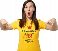 KOSZULKA DAMSKA prezent na Urodziny 30 40 50 60