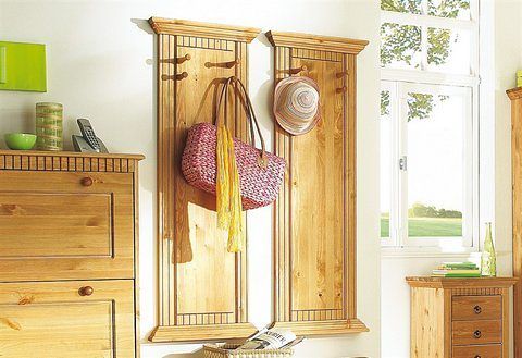 Zestaw dwóch sosnowych paneli ściennych na Arena.pl