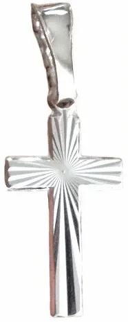 Łańcuszek srebrny 925 Krzyżyk Komplet (na PREZENT Komunia ) zdjęcie 4