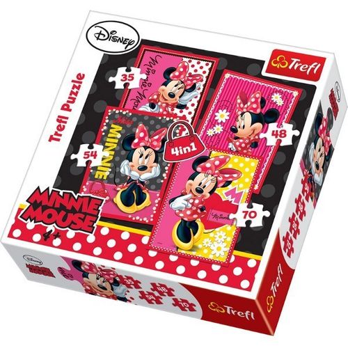 Trefl 4w1 Mix Piękna Minnie na Arena.pl