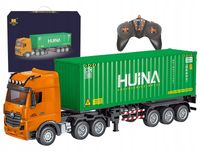 CIĘŻARÓWKA ZDALNIE STEROWANA TIR Z KONTENEREM SKALA 1:18 H-TOYS 1317