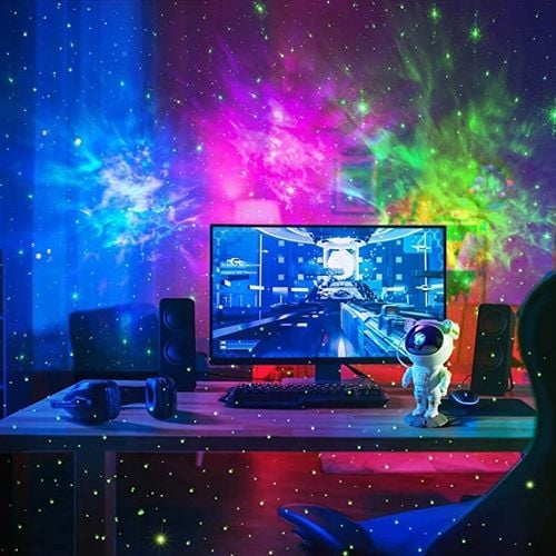 PROJEKTOR GWIAZD MGŁAWICY ASTRONAUTA Z PILOTEM W ZESTAWIE NA PREZENT na Arena.pl