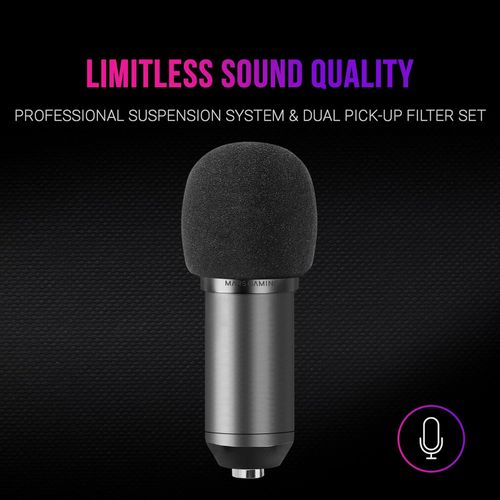 Mars Gaming MMICPRO, Mikrofon USB do Komputera ze Statywem IDEALNY PREZENT na Arena.pl