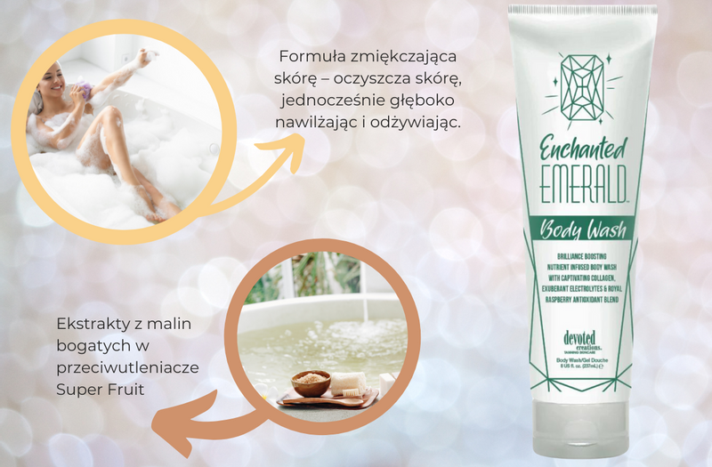 Devoted Creations Enchanted Emerald Żel Do Mycia Ciała 237ml zdjęcie 3