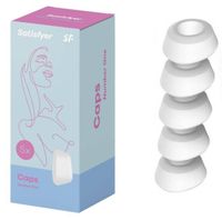 5 Wymiennych Nakładek Na Wibrator - Satisfyer 5X Caps Number One