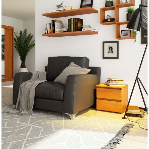 Szafka nocna, STILO, 2 szuflady, 40x35x40 cm, olcha, mat | TYLETEGOTU na Arena.pl