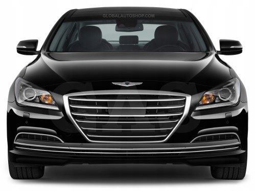 Hyundai Genesis G80 -Chromowane Listwy Grill Chrom Atrapy Zderzaka Tuning zdjęcie 3