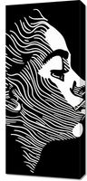 Obraz 40x90cm Linie Wyrazu