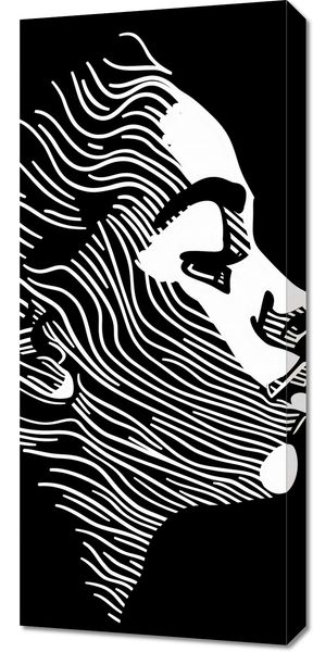 Obraz 40x90cm Linie Wyrazu zdjęcie 1