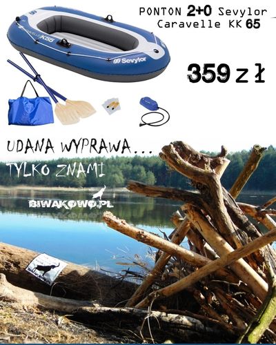 PONTON 2+0 Sevylor Caravelle KK65 na Arena.pl