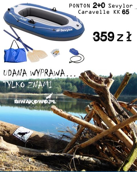 PONTON 2+0 Sevylor Caravelle KK65 zdjęcie 11