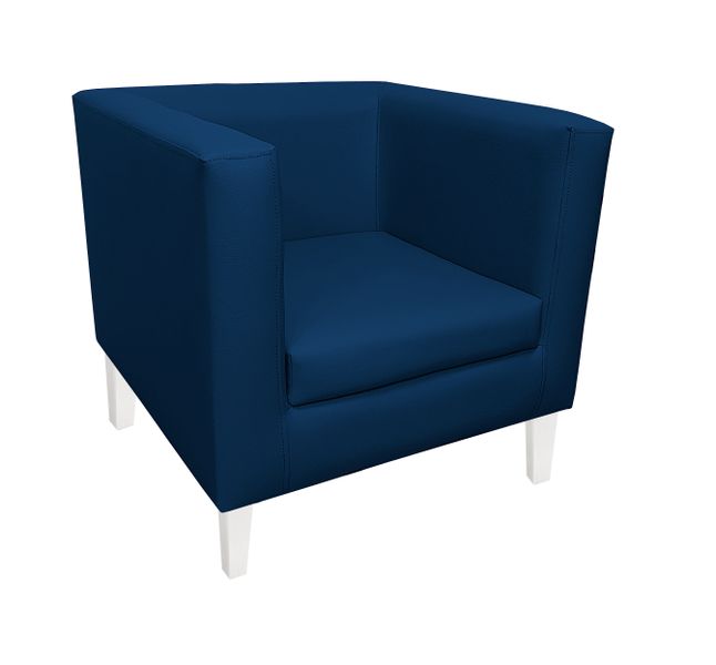 Fotel Monaco nogi 20 białe D4 zdjęcie 1