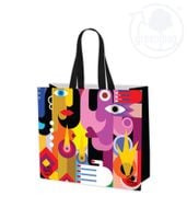torba na zakupy laminowana gaudi duża 40x35x18cm